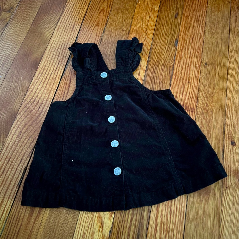Gap Black Corduroy Dress